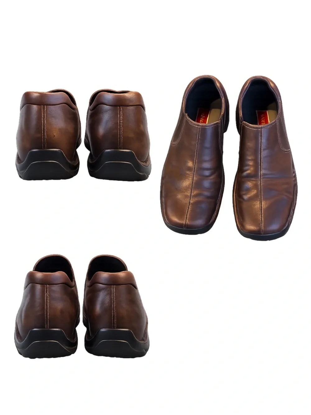 COLE HAAN Mens Brown Leather Slip On Casual Shoes Size 10.5 M Style C04269